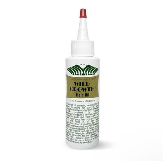 Wild Growth Hair Oil 4 Oz Haircare Blend Pomegranate Pumpkin Comfort